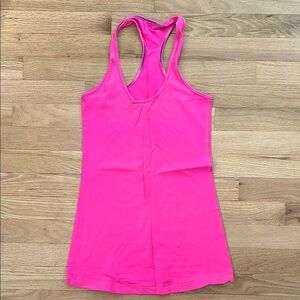 Women's Pink Racerback Tank Top
